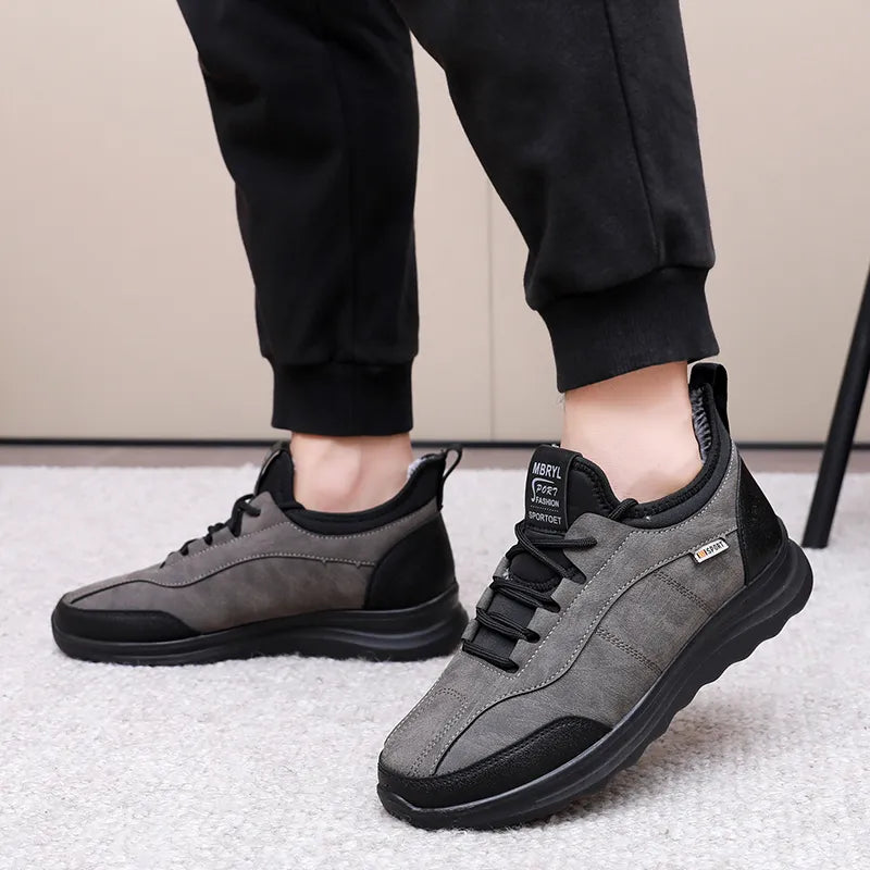 Zapato Ortopédico Cuero Suave Cumbre Armonía Invierno, Máximo Calor y Comodidad en Exteriores