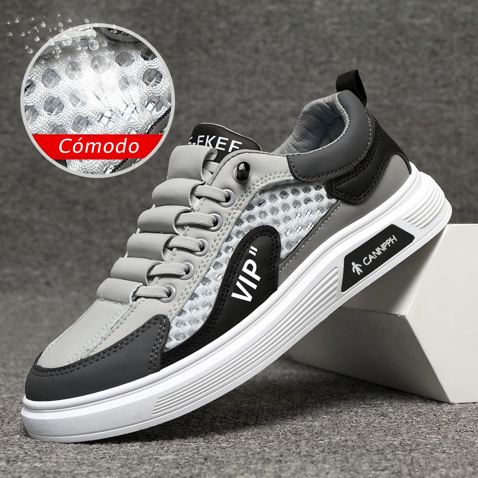 Zapatillas Deportivas Malla Transpirable Horizonte Jazz Vitalidad, Comodidad Extrema Todo el Día