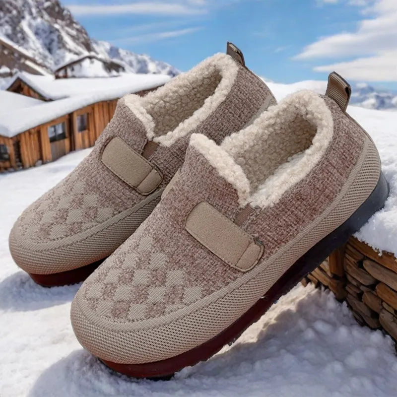 Zapato Ortopédico Terciopelo Térmico Equilibrio Aurora Cálida, Corrección Postural y Máxima Comodidad