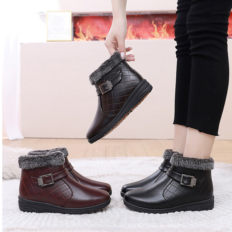 Botas Ortopédicas Cuero Suave Nube Vitalidad Camino, Alivio del Dolor y Máxima Comodidad