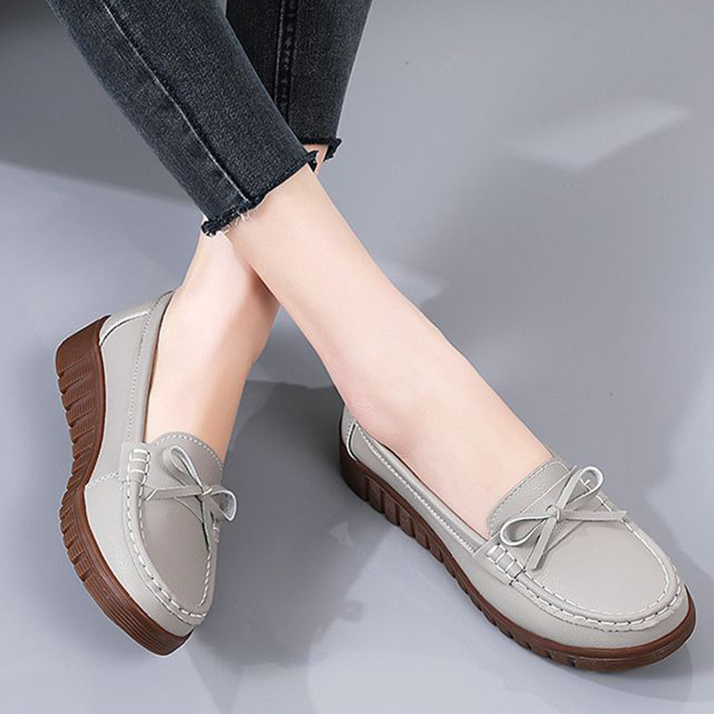 Zapato Ortopédico Cuero Suave Serenidad Caminante Íntegro, Alivio Total para Pies Sensibles