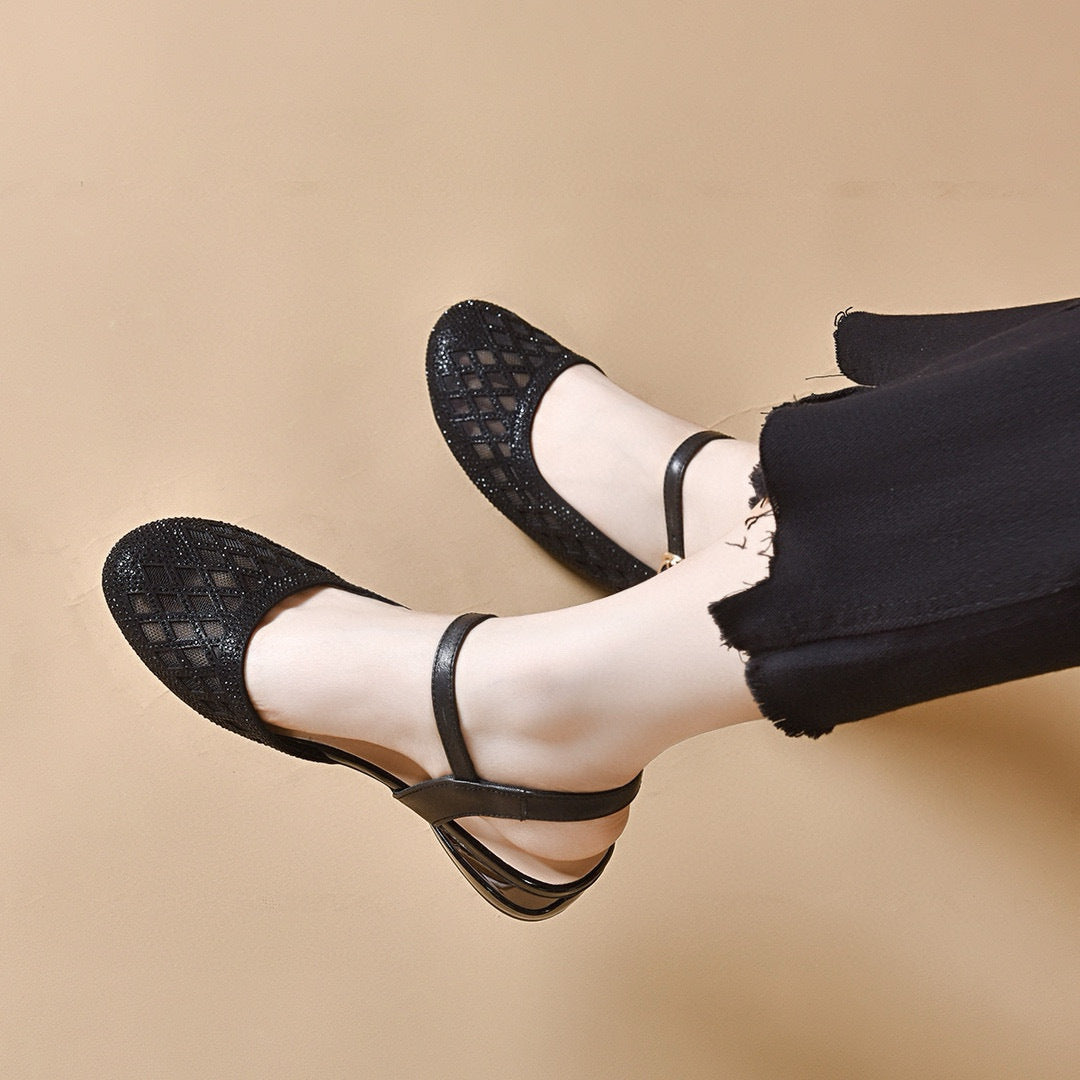 Mocassines Ortopédicos Cuero Suave Prisma Serenidad Viento, Alivio Elegante para Pies Sensibles