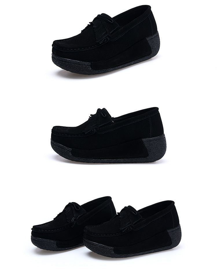 Zapato Ortopédico Cuero Suave Serenidad Nube Armonía, Calidez y Confort en Cada Paso