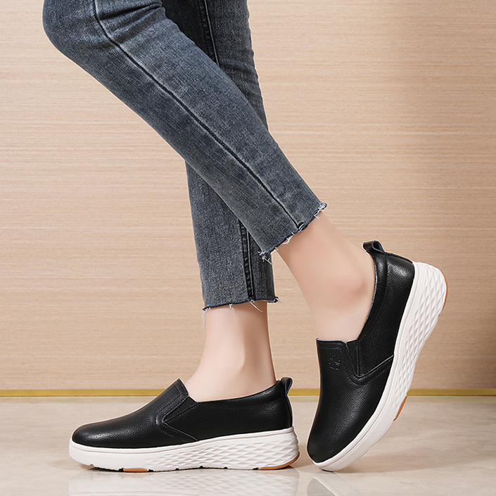 Zapato Casual Cuero Delicado Esencia Cumbre Armonía, Comodidad Prolongada Sin Dolor