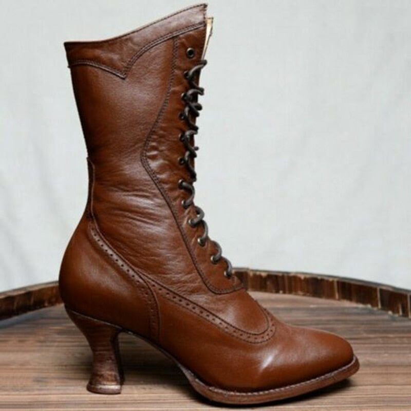 Botas Ortopédicas Cuero Impermeable Nube Camino Serenidad, Comodidad Superior y Protección Todo Clima