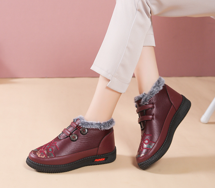 Botas de Invierno Forro Acolchado Aurora Nube Esencia, Confort Supremo en Cada Paso