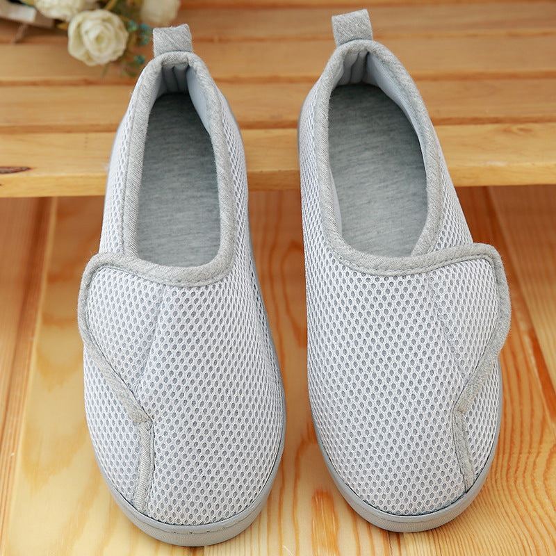 Zapatillas Antideslizantes Tejido Transpirable Eco Armonía Caminata, Confort Prolongado Sin Dolor