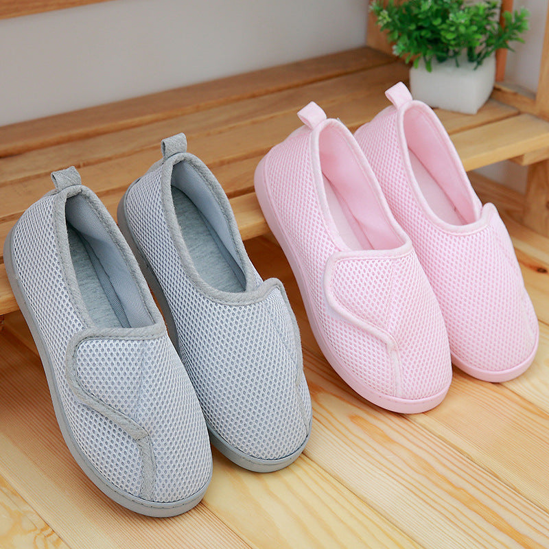 Zapatillas Antideslizantes Tejido Transpirable Eco Armonía Caminata, Confort Prolongado Sin Dolor