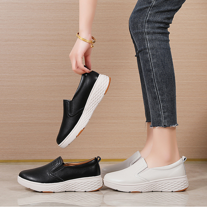 Zapato Casual Cuero Delicado Esencia Cumbre Armonía, Comodidad Prolongada Sin Dolor