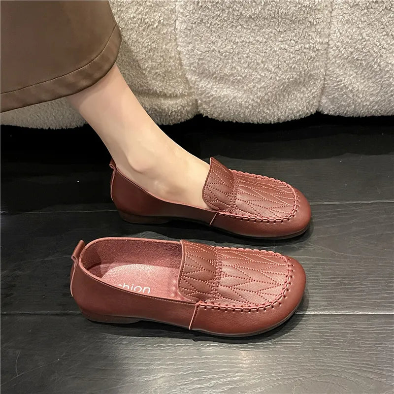 Zapato Ortopédico Cuero Suave Travesía Armonía Serenidad, Alivio Total para Pies Sensibles