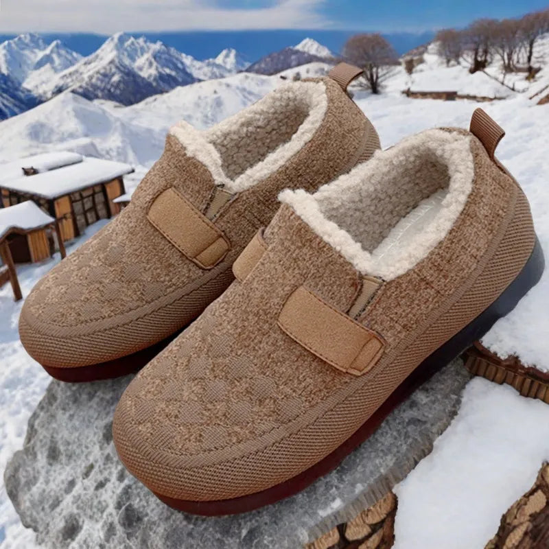 Zapato Ortopédico Terciopelo Térmico Equilibrio Aurora Cálida, Corrección Postural y Máxima Comodidad