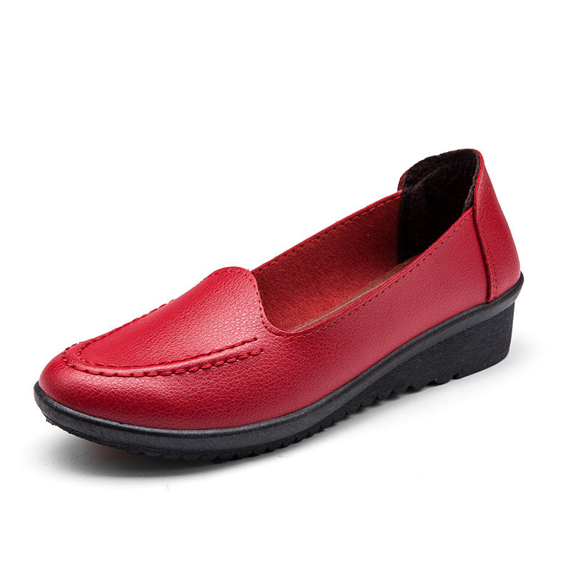 Mocassines Ortopédicos Cuero Suave Aura Camino Serenidad, Comodidad Inteligente Todo el Día