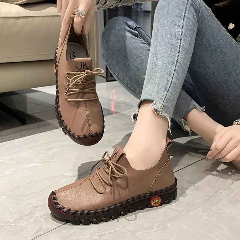 Zapato Ortopédico Cuero Suave Esencia Cumbre Serenidad, Postura Saludable y Confort Prolongado