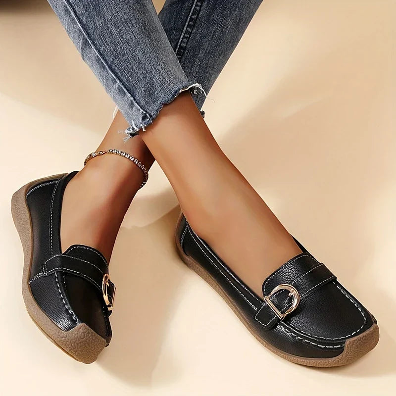 Zapato Casual Cuero Suave Esencia Horizonte Calma, Comodidad Ligera Todo el Día