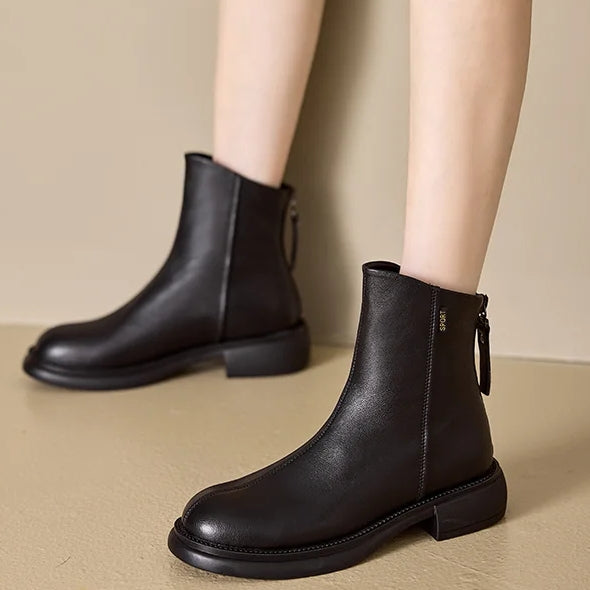 Botas Urbanas Cuero Vintage Eclipse Andes Ímpetu, Estilo Atemporal y Resistencia Diaria