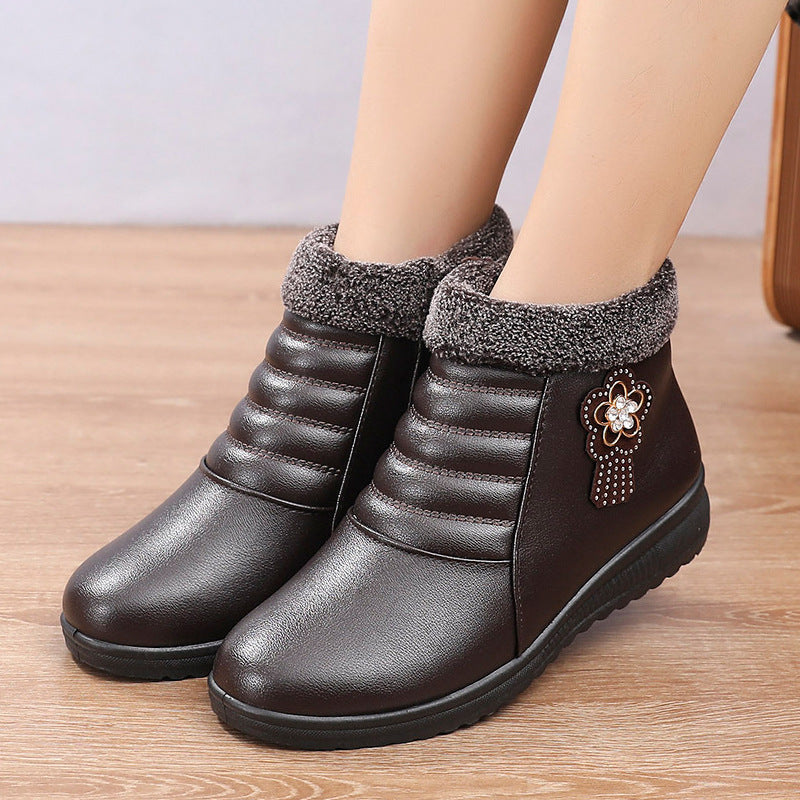 Botas Ortopédicas Cuero Suave Aurora Boreal Serenidad, Comodidad Elegante Todo el Día