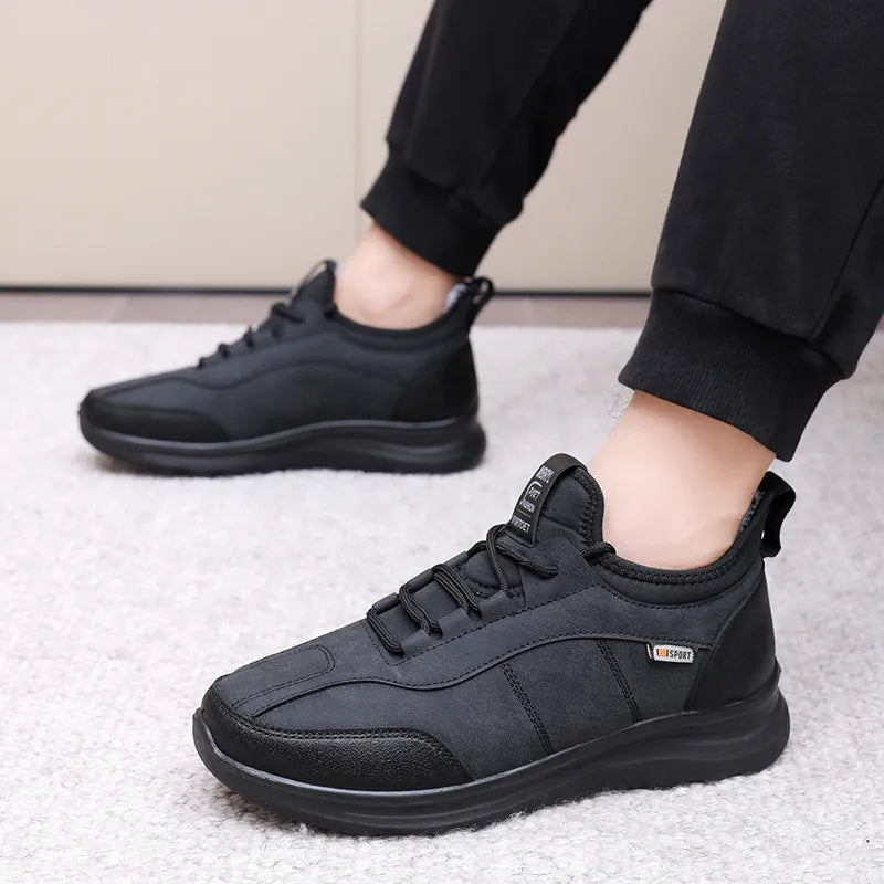 Zapato Ortopédico Cuero Suave Cumbre Armonía Invierno, Máximo Calor y Comodidad en Exteriores