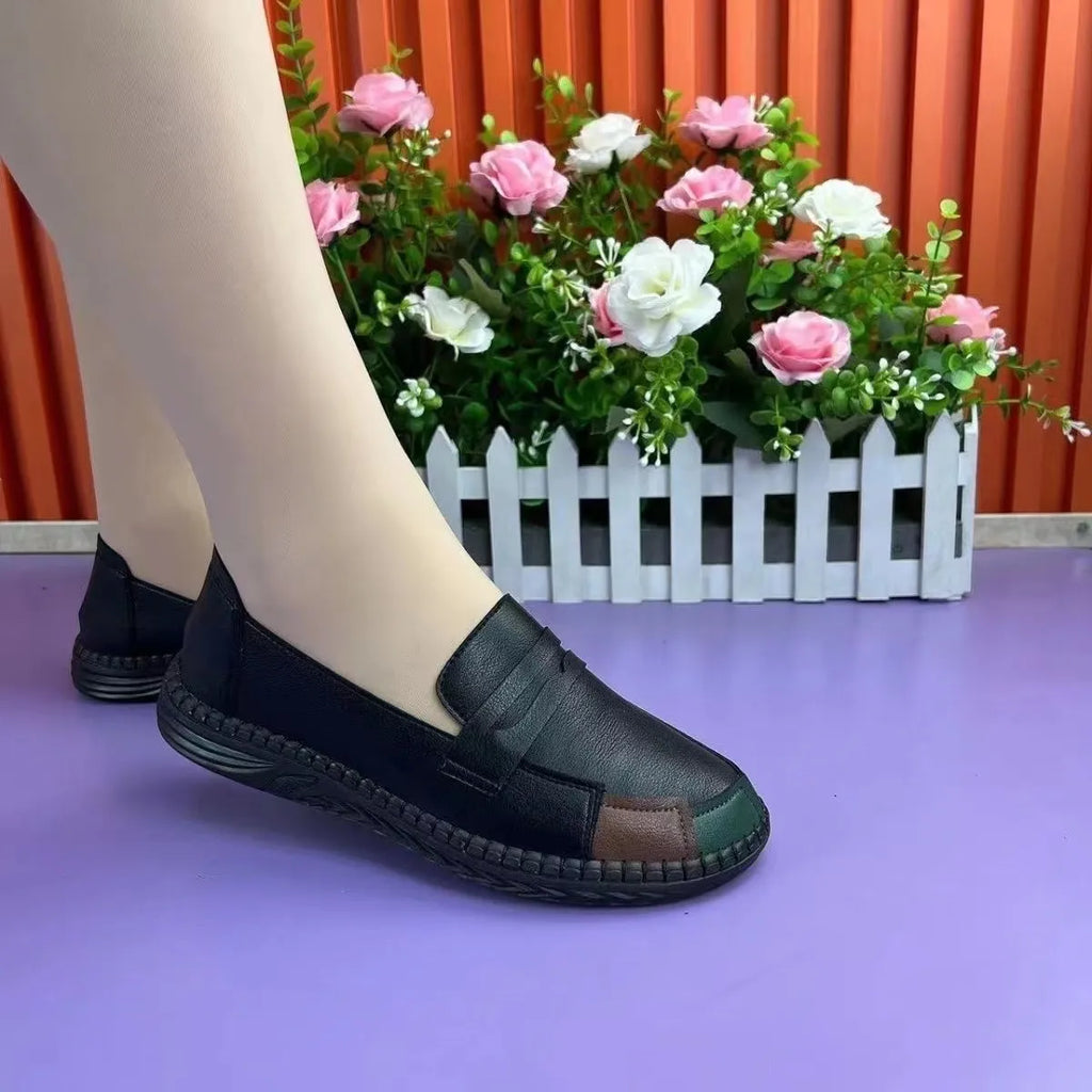 Zapato Ortopédico Cuero Suave Esencia Cielo Armonía, Comodidad Sin Dolor Todo el Día