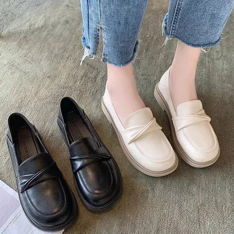 Mocassines Ortopédicos Cuero Premium Equilibrio Aura Camino, Comodidad sin Dolor Todo el Día