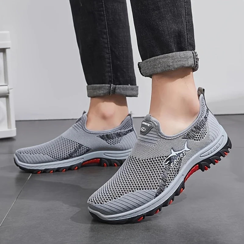 Zapatillas Deportivas Tejido Transpirable Horizonte Vital Equilibrio, Confort Ortopédico Todo el Día