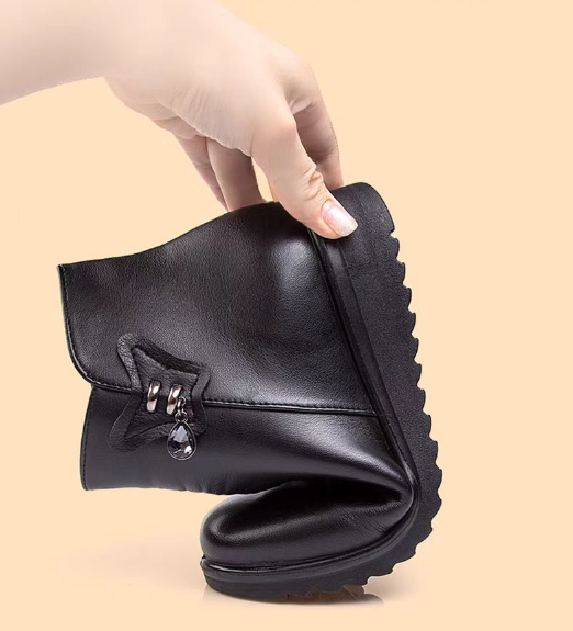 Botas Ortopédicas Forro Polar Estrella Cumbre Armonía, Comodidad y Protección Todo el Día