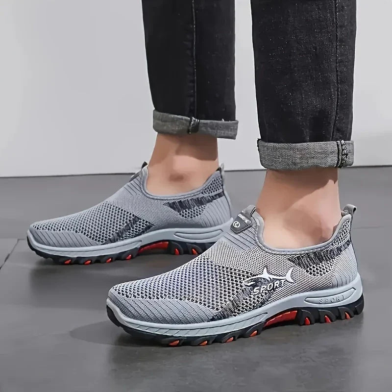 Zapatillas Deportivas Tejido Transpirable Horizonte Vital Equilibrio, Confort Ortopédico Todo el Día