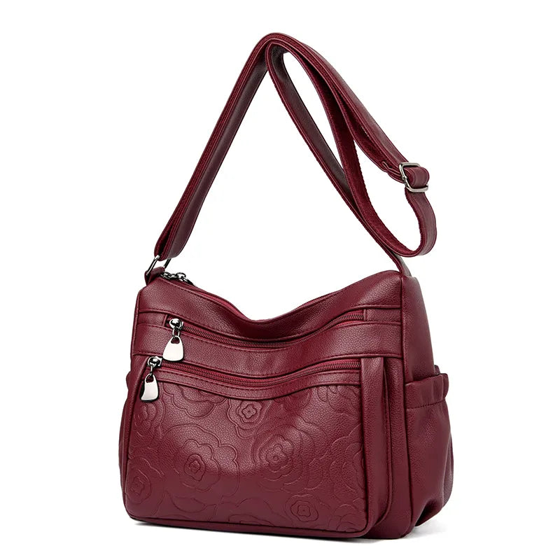 Bolso Casual Cuero Suave Prisma Aurora, Elegancia Versátil Todo el Día