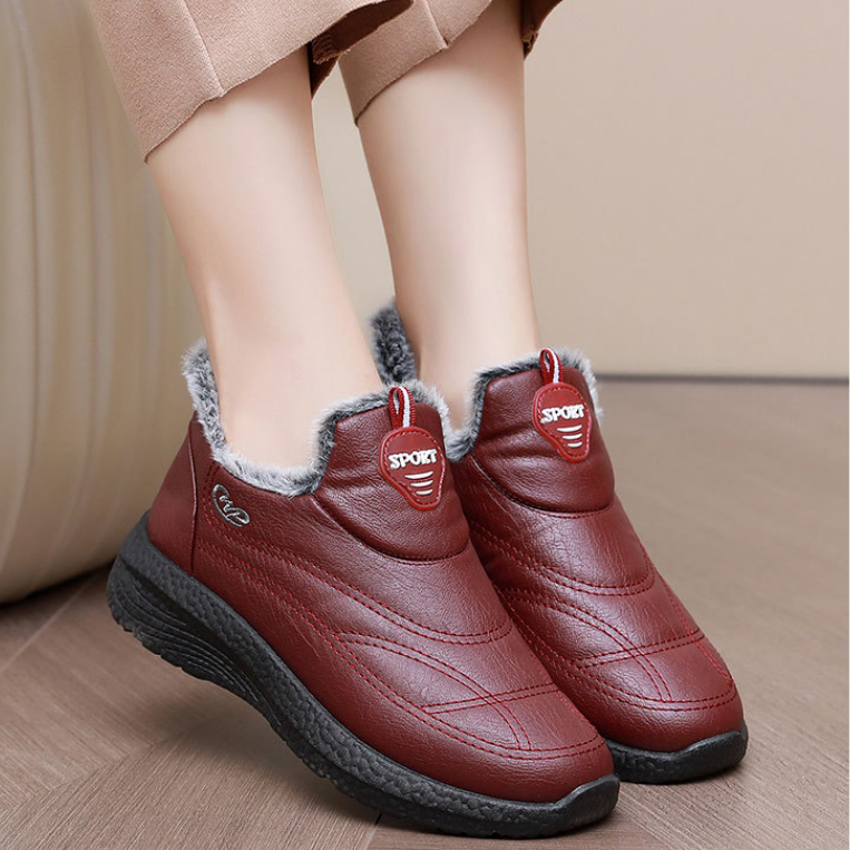 Zapato Ortopédico Cuero Suave Aurora Ímpetu Equilibrio, Máximo Confort y Calor Todo el Día