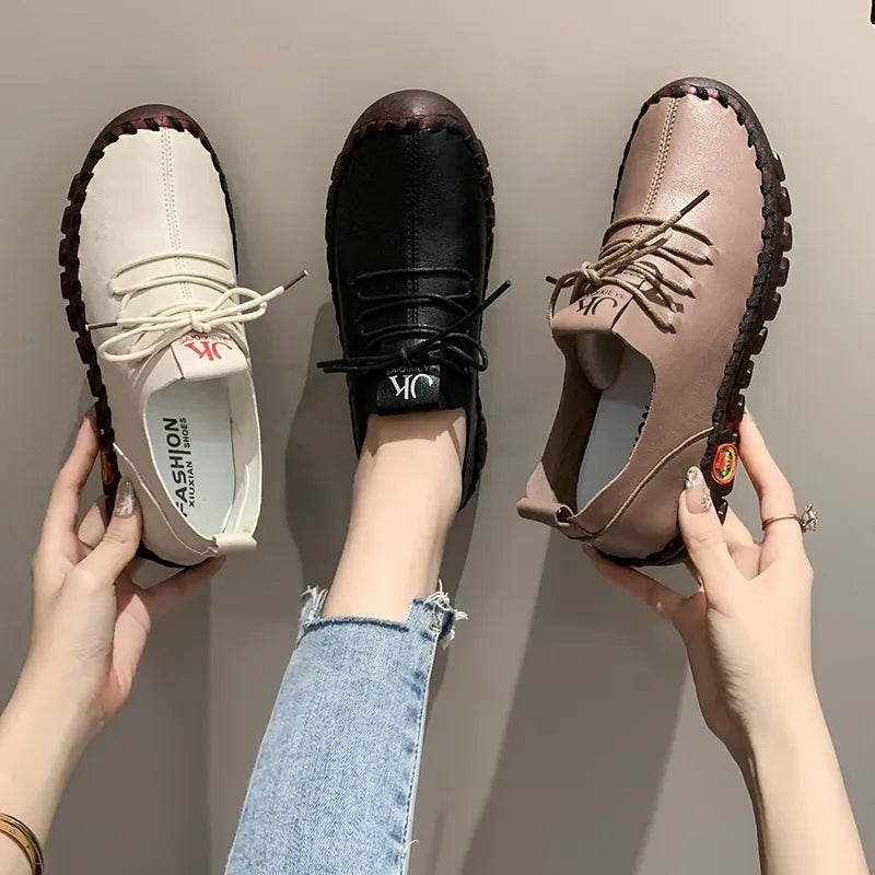 Zapato Ortopédico Cuero Suave Esencia Cumbre Serenidad, Postura Saludable y Confort Prolongado