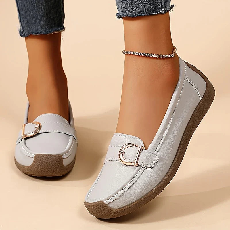 Zapato Casual Cuero Suave Esencia Horizonte Calma, Comodidad Ligera Todo el Día