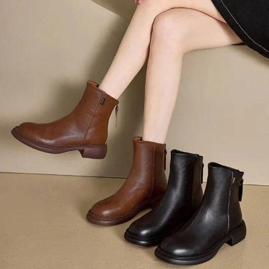 Botas Urbanas Cuero Vintage Eclipse Andes Ímpetu, Estilo Atemporal y Resistencia Diaria