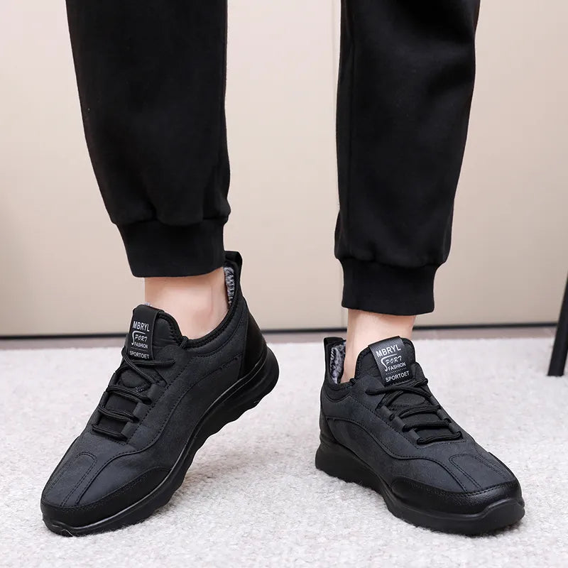 Zapato Ortopédico Cuero Suave Cumbre Armonía Invierno, Máximo Calor y Comodidad en Exteriores