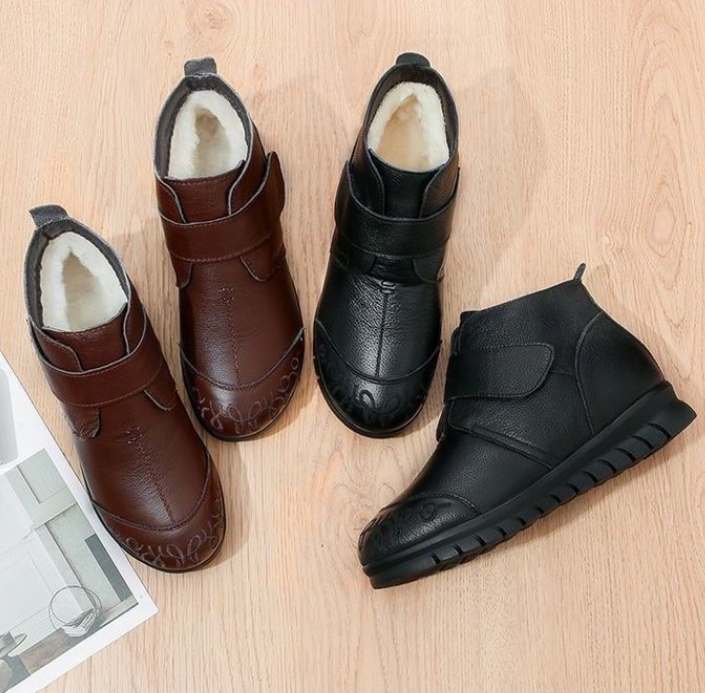 Botas de Invierno Forro Algodón Nube Armonía Camino, Confort Ortopédico Antideslizante Todo Clima