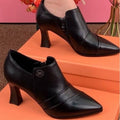 Zapato Ortopédico Cuero Suave Aura Cumbre Serenidad, Confort Superior Todo el Día