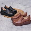 Zapato Casual Suela Gruesa Esencia Horizonte Calma, Comodidad Extrema Todo el Día