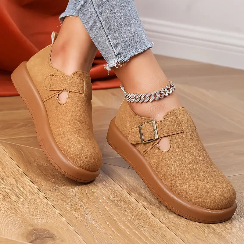 Zapato Casual Cuero Suave Aura Equilibrio Serenidad, Máximo Confort y Estabilidad Diaria