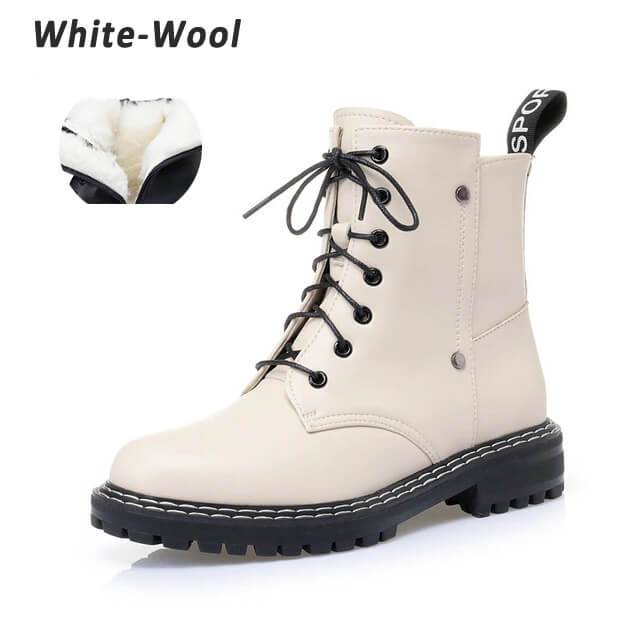Botas Ortopédicas Cuero Suave Nube Serenidad Camino, Confort Supremo Todo el Día