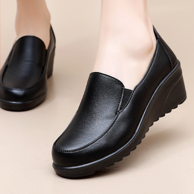 Zapato Ortopédico Cuero Suave Travesía Armonía Vitalidad, Confort Superior para Uso Diario