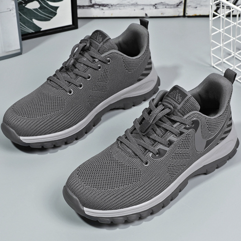 Zapatillas Antideslizantes Tejido Transpirable Horizonte Vitalidad Cumbre, Comodidad y Seguridad Todo el Día