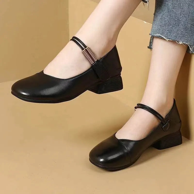 Zapato Ortopédico Cuero Premium Aura Camino Serenidad, Alivio Total y Estilo Diario