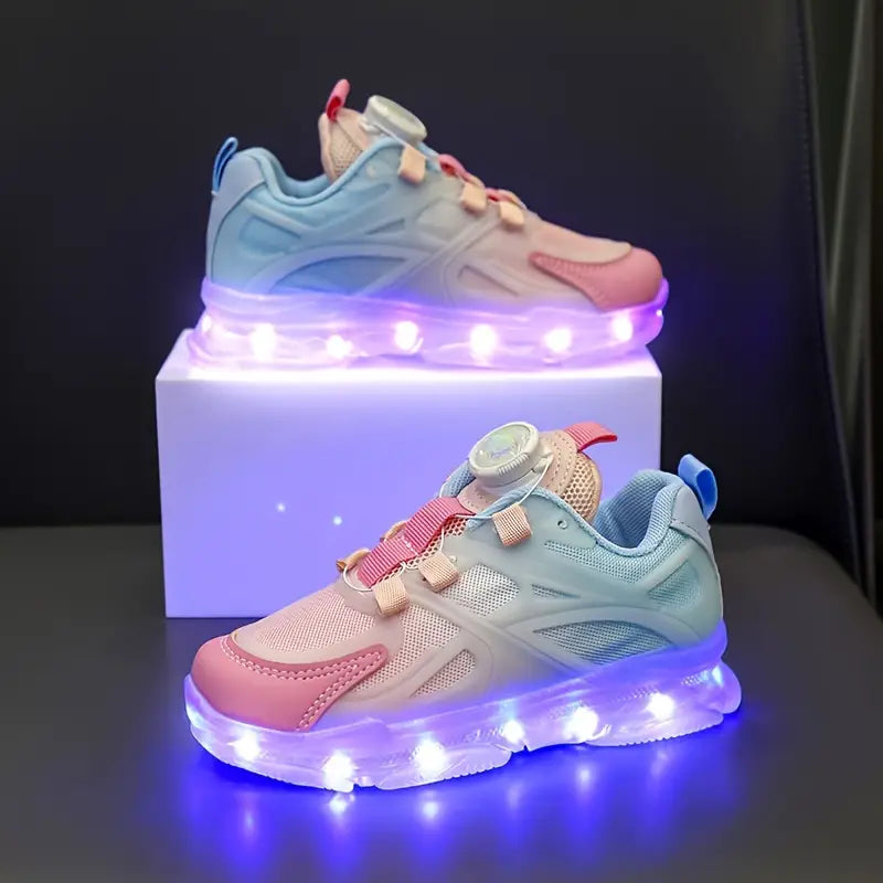 Zapatillas Modernas Luces Prisma Jazz, Diversión y Comodidad en Cada Paso