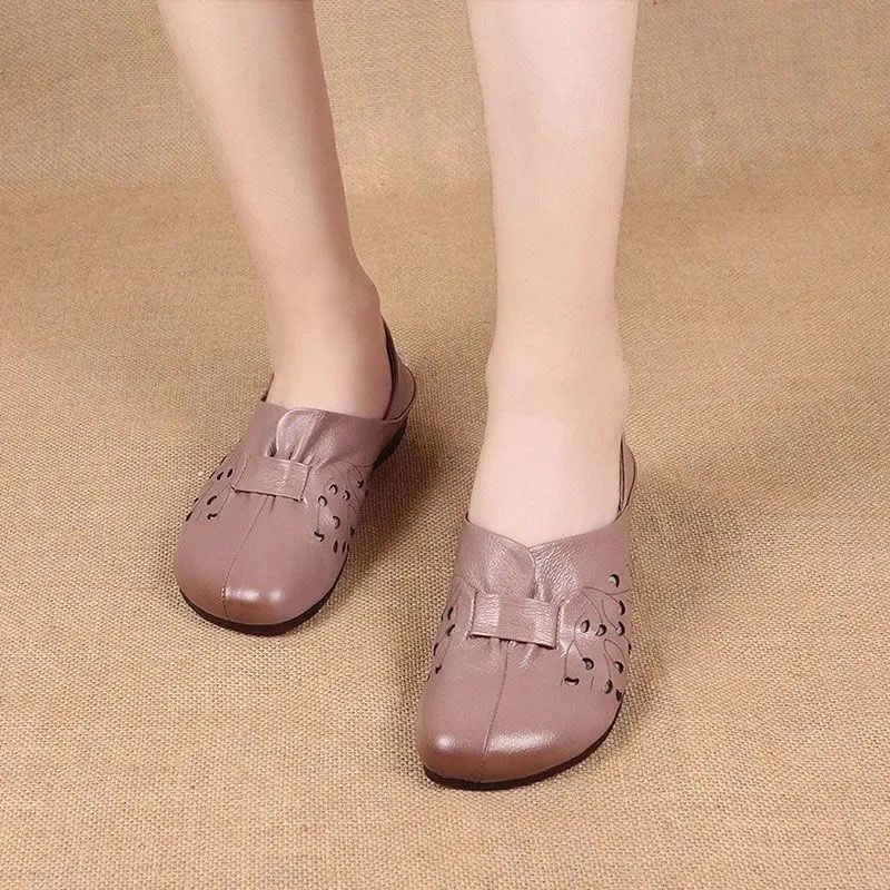 Zapato Ortopédico Cuero Suave Serenidad Cumbre Equilibrio, Confort Superior Todo el Día