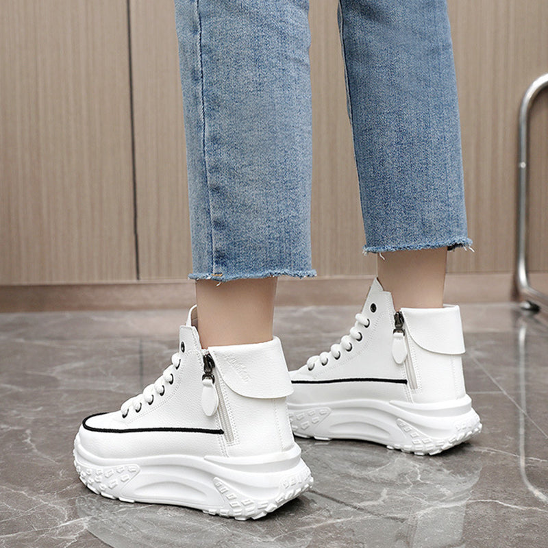 Botas Casual Suela Gruesa Cumbre Armonía Vital, Confort Superior Todo el Día