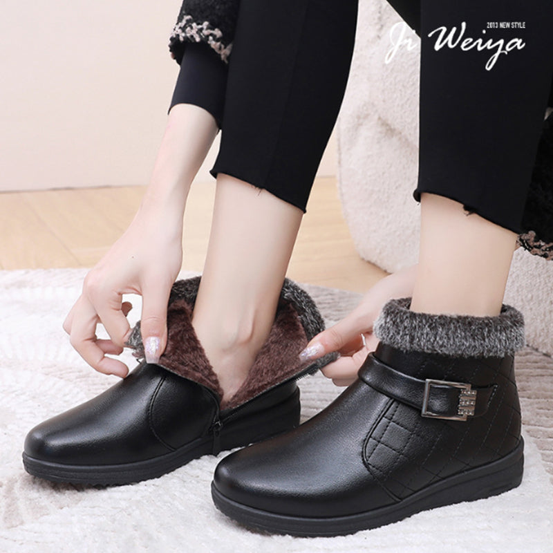 Botas Ortopédicas Cuero Suave Nube Vitalidad Camino, Alivio del Dolor y Máxima Comodidad