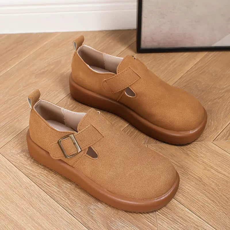 Zapato Casual Cuero Suave Aura Equilibrio Serenidad, Máximo Confort y Estabilidad Diaria