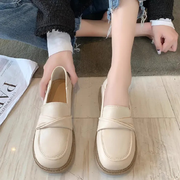 Mocassines Ortopédicos Cuero Premium Equilibrio Aura Camino, Comodidad sin Dolor Todo el Día