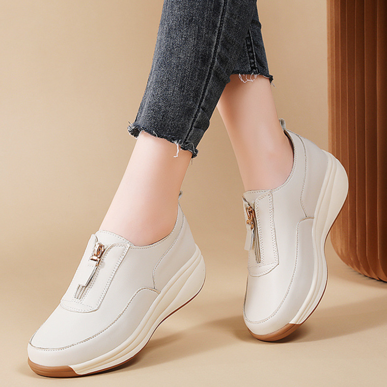 Zapato Casual Cuero Suave Línea Aurora Serenidad, Comodidad Superior Todo el Día