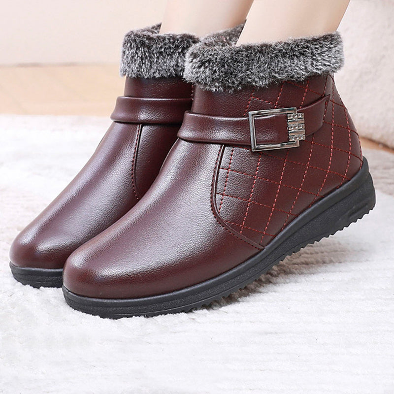 Botas Ortopédicas Cuero Suave Nube Vitalidad Camino, Alivio del Dolor y Máxima Comodidad