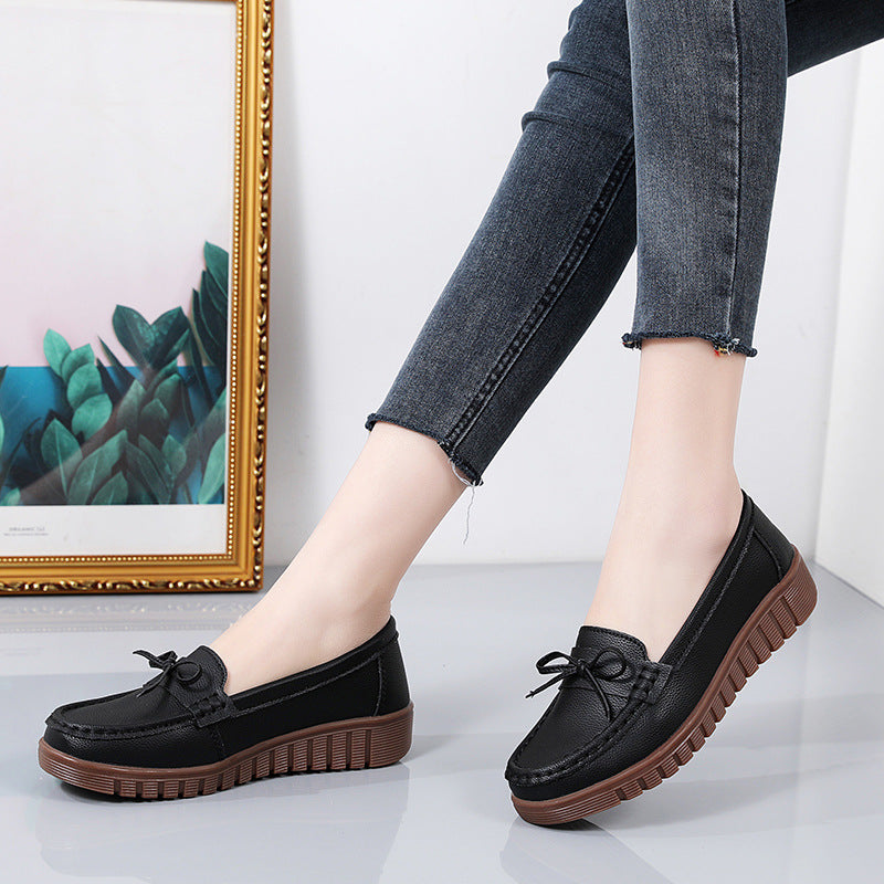 Zapato Ortopédico Cuero Suave Serenidad Caminante Íntegro, Alivio Total para Pies Sensibles