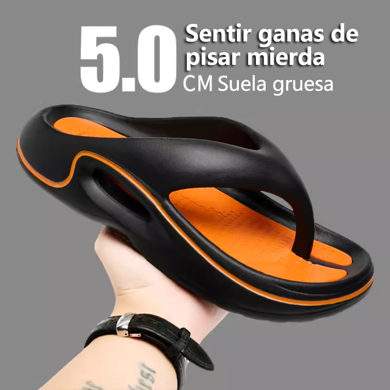 Sandalias Planas Diseño Ergonómico Nube Vital Horizonte, Confort Total en Cada Paso